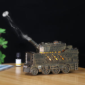 Diffuseur d'arômes ultrasonique Jcsy Bronze 0,5 L avec lumière bleue et deux modes pour la maison et le bureau - Product Image 1