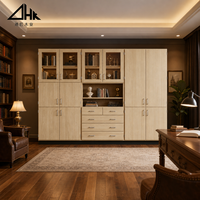 Bibliothèque modulaire moderne ZHOUPENG, grande capacité, en bois, pour la maison, le bureau ou la bibliothèque.
