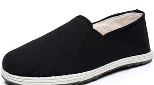 รองเท้ากังฟู ไทเก๊ก สำหรับผู้ชาย ยี่ห้อ Veca Vc รุ่น 2 คู่  วัสดุผ้าแคนวาสด้านบน ซับในผ้าฝ้าย พื้นรองเท้าด้านกลางทำจากยาง พื้นรองเท้าด้านนอกทำจากยาง - Product Image 2