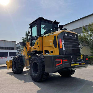 لودر أمامي صغير كهربائي 4×4 بحمولة 3-8 طن مع حفار خلفي وعزم دوران عالي معتمد من CE - Product Image 1