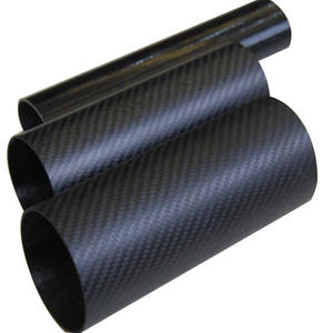ท่อคาร์บอนไฟเบอร์ขนาด3นิ้ว76.2เส้นผ่านศูนย์กลาง3K ท่อคาร์บอนไฟเบอร์เคลือบด้าน - Product Image 3