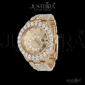 Export Quality Ice Out Bling Moissanite Diamond Quartz <b>Watch</b> Hip Hop Style Luxury <b>Watch</b> <b>for</b> Men <b>Women</b> Available <b>For</b> Sale - Product Image 3