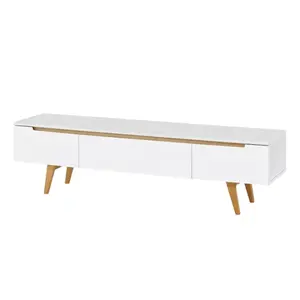 Modern minimalis kualitas tinggi penyimpanan ruang tamu Furniture TV berdiri MDF kayu TV kabinet meja dengan laci