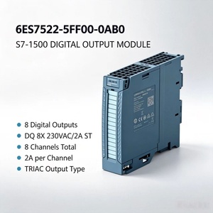 6ES7522-5FF00-0AB0,6ES7 522-5FF00-0AB0,หน่วย SPS,สำหรับ S7-1500 PLC DQ8X230VAC โมดูลเอาต์พุตดิจิตอล - Product Image 4