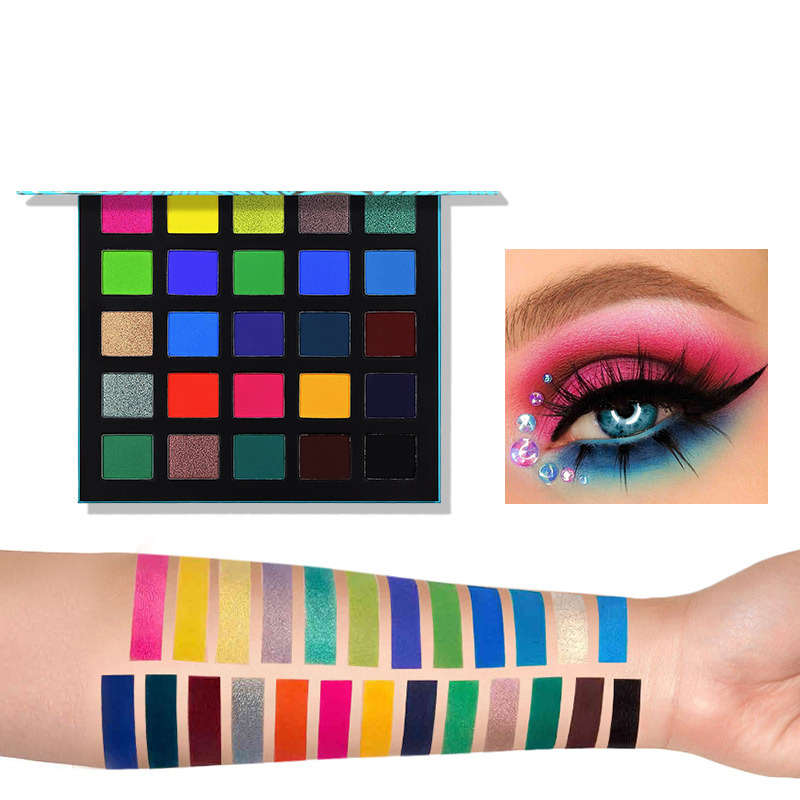 Palette de fard à paupières, livraison gratuite, échantillon, fard à paupières mat de bonne qualité, nouvelle collection, étiquette privée