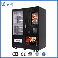 Máquina Expendedora Le209c Combo de Café Fresco Molido Caliente/Frío y Aperitivos/Bebidas