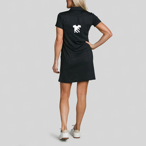 Summer High Quality 180Gsm Thin Breathable Button <b>Down</b> Shirt Regular Fit Outdoor Gym Moisture-Wicking Women's Polo Shirts - Product Image 3