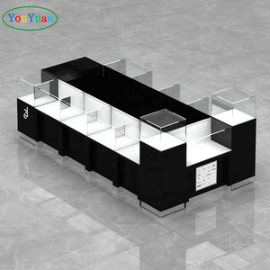 Đồ Trang Sức Đồng Hồ Hiển Thị Trường Hợp Mall Kiosk Hiển Thị Bán Lẻ Cửa Hàng Đồ Trang Sức Đồ Nội Thất Di Động Mall Đồ Trang Sức Kiosk - Product Image 3