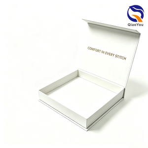 Boîte d'emballage pliable en kraft durable avec logo personnalisé pour vêtements, <span class=keywords><strong>t</strong></span>-shirts, e-commerce, expédition et envoi postal - Product Image 1