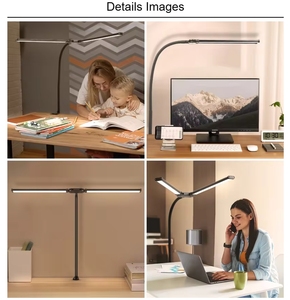 Lámpara LED de Escritorio Flexible Moderna con Cuello de Cisne Tipo Arquitecto y <span class=keywords><strong>Pantalla</strong></span> Táctil, con Certificación CE, para Habitación, Oficina, Trabajo y Dibujo - Product Image 5