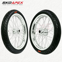 مجموعة عجلات Sur-Ron Light Bee X LBX مقاس 17 بوصة للطرق العامة 70/90-17 و 90/80-17، ترقية الأداء، مصنعة بدقة، تركيب مباشر