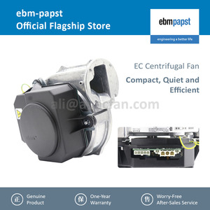 พัดลมระบายความร้อนแบบแรงเหวี่ยง EC รุ่น G1G126-AA49-71 230VAC 5000RPM 75W 130m3/h สำหรับงานพิมพ์  พร้อมลูกปืนแบบ OEM  วัสดุพลาสติกเสริมแรง PA6 - Product Image 2