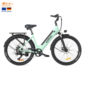 จักรยานไฟฟ้า EU Stock HillMiles MileCity 1 รุ่น Short Trip ขนาด 26 นิ้ว แบตเตอรี่ 36V 13Ah แบบ Step Through สำหรับการขับขี่ในเมืองอย่างรวดเร็ว - Product Image 1