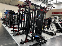 Rack de musculation multifonctionnel pour usage commercial, machine Smith de TZ Fitness