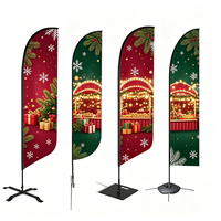 Drapeau à plumes pour usage promotionnel, publicité, exposition, événement, drapeau extérieur