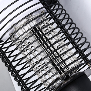 Lampe anti-moustiques d'extérieur 25x58cm, lampe LED noire pour jardin, villa, patio, non toxique, 220V - Product Image 5