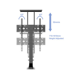 NBJOHSON Système automatique de levage de <span class=keywords><strong>meuble</strong></span> <span class=keywords><strong>TV</strong></span> électrique caché avec télécommande Ascenseur <span class=keywords><strong>TV</strong></span> motorisé - Product Image 4
