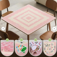 Alas Meja Mahjong Lumpur Diatom Amerika, Penyerap, Anti-selip, Tahan Aus