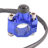 Autres pièces de Moto 12v connecteur marche/arrêt bouton poussoir guidon interrupteur led Moto pour Moto moteur ATV vélo