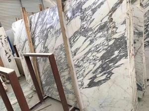 Bloques de mármol blanco, corte a medida y losas de origen italia cantera Arabescato Corchia - Product Image 5