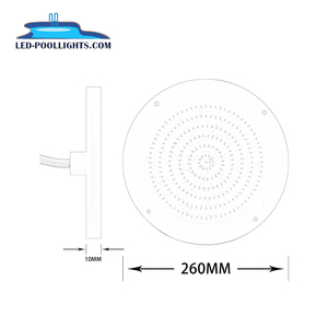 Bơi dưới nước hồ bơi ánh sáng IP68 nhựa đầy Slim Flat 42 Wát RGB Wifi dưới nước <span class=keywords><strong>LED</strong></span> piscina đèn - Product Image 6