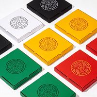 Vente Flash : Boîtes à Pizza en Carton Ondulé Épaissi Personnalisées avec Impression Couleur et Logo du Fournisseur