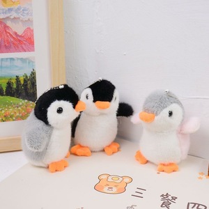 Миниатюрные плюшевые игрушки-пингвины 12 см, брелок-пингвин, плюшевый кулон, игрушка для любителей мультфильмов, брелок для ключей от машины - Product Image 3