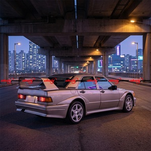 Parachoques de Alta Calidad a Bajo Precio para <span class=keywords><strong>Mercedes</strong></span> <span class=keywords><strong>Clase</strong></span> <span class=keywords><strong>C</strong></span> 190E W201 1993-2000 con Kit de Tuning <span class=keywords><strong>AMG</strong></span> EVO II, Material FRP, Fácil Instalación - Product Image 6