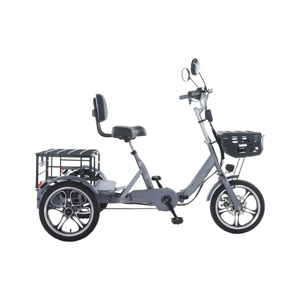 Tricycle fermé, moteur 48V 400W, batterie 12Ah, pneus 16*1.75, panier, autonomie jusqu'à 50 km, vitesse 30 km/h, temps de charge 7-9h, E - Product Image 2
