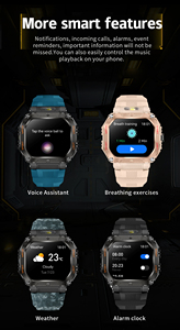 Reloj Inteligente Deportivo para Exteriores 2026 HT34 de 1.75 Pulgadas con Llamadas Bluetooth, Monitor de Actividad Física, Resistente al Agua 3ATM, Linterna LED, Pulsera para Hombre y Mujer - Product Image 5