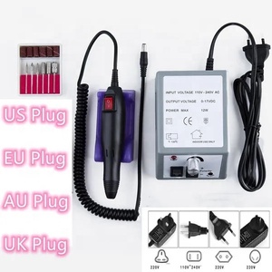 Electric <b>Nail</b> Art Drill Machine 20000RPM Manicure Machine <b>Nail</b> Polisher Art Equipment US EU AU UK Plug - Product Image 6
