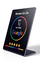 Support d'affichage personnalisé avec code QR, puce RFID/NFC, carte PVC étanche sans contact, carte de membre, carte cadeau Google Play, paiement hôtelier