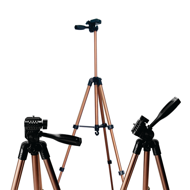 Hot sale 1.42m  Aluminum Lightweight Tripod Adjustable Compact Tripod High Quality Cheap Tripod for Camera iphone