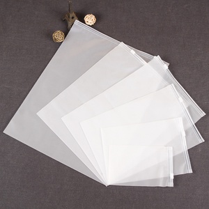 Biểu Tượng Tùy Chỉnh Matte Frosted Trong Suốt Ziplock Túi Con Dấu Nhựa Poly Zip Khóa Ziplock Dây Kéo Túi Cho T-Shirt - Product Image 2