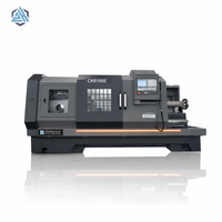 Système de commande CNC GSK haute précision, modèle CK6185E, tour horizontal automatique à lit plat robuste