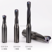 Perceuses à pointes remplaçables GHZG01-10.0-10.5-1.5D-S2 Usinage de trous violents Perceuse à dents de sabre à refroidissement interne indexable pour CNC