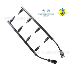 Ford 6.0L Glow <b>Plug</b> Wiring Harness 3C3Z-12A690-AA 3C3Z-12A690-BA LH Side <b>Replacement</b> Ignition Cable - Product Image 1
