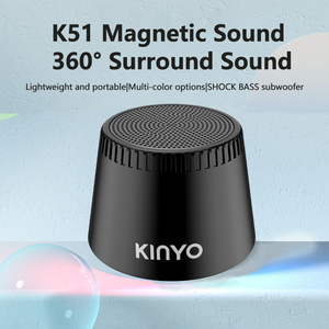 Kinglucky K51 <span class=keywords><strong>Mini</strong></span> Xách Tay Cho Bluetooth 5.3 Loa Đúng Âm Thanh Không Dây Hộp Với Từ Người Giữ Điện Thoại Caixas De SOM - Product Image 3