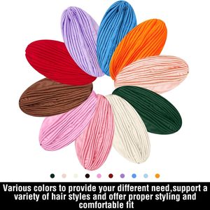 Stretchy Turban Cap Chemo Head Wraps <strong>Cancer</strong> Headwear Bennie Twisted India's <strong>Hat</strong> for Women - Product Image 6