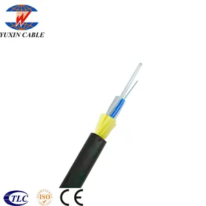 6 Core única vaina no metálicos ADSS al aire libre Cable de fibra óptica de NINGBO YUXIN