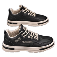 Chaussures de course pour hommes à semelle épaisse, tendance mode printemps, doublure en mesh, chaussures de sport