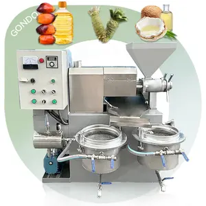 Commercial Coconut Avacado Avocado Copra Expeller Palm Extractor Soya Beans Cooking Oil Press Process Machine