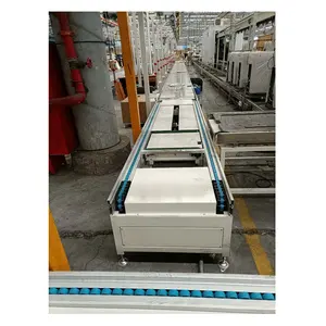 Tambor de rodillo transportador automático de alta eficiencia Buena calidad Lavadora de carga frontal Línea de montaje Bomba Electrodomésticos