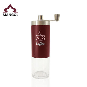 Molinillo de café manual de acero inoxidable, portátil, para uso doméstico, con manivela, para granos de café, estilo simple, WJL-2025040123 - Product Image 3