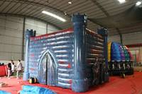 Parcours d'obstacles gonflable WINSUN en PVC certifié CE, sans plomb, ignifuge et étanche, pour jeux de salle d'évasion d'Halloween, capacité 200 kg