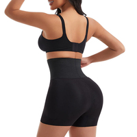 Shorty sculptant respirant taille haute pour femme 2026 avec rembourrage sans couture pour rehausser et améliorer les fesses