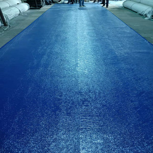 Sự kiện sân khấu polyester không dệt đồng bằng bề mặt phim bao phủ triển lãm thảm nhựa Bìa thảm đỏ Thảm cưới - Product Image 4