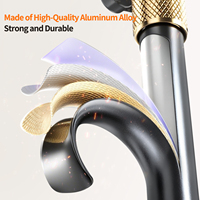 Support de microphone de sol réglable en hauteur en alliage d'aluminium durable avec bras articulé flexible pour une utilisation professionnelle