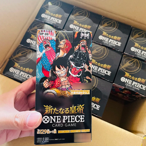 JPS Carton Originale OP9 Emperors in the New World Luffy Carte da Gioco Anime ONE PIECE TCG Booster Box Versione Giapponese - Product Image 1
