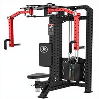 Barres parallèles assistées en acier, barre horizontale, machine à dips universelle, équipement de musculation commercial pour salle de sport